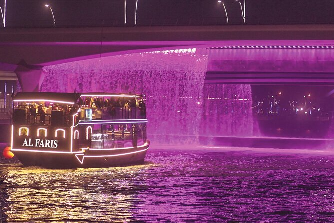 Dubai Canal Dinner Cruise with La Perle Show Tickets Combo - Dubai Design District from the water