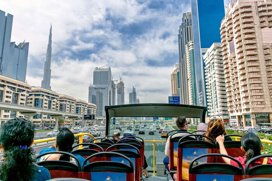 Dubai: City Sightseeing HOHO Bus Tour + Sunset & Night Tour - Key points at a glance