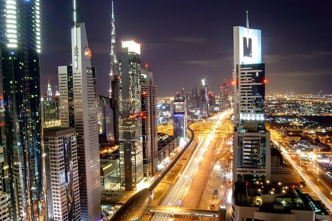 Dubai City Tour By Night With Burj Khalifa Ticket - A 25-Minute Stop at Souk Madinat Jumeirah