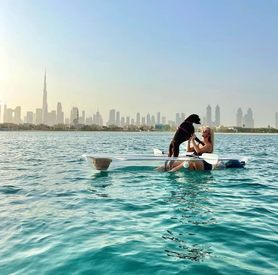Dubai: Clear Kayaking Experience with Burj Khalifa View - Key points to know before booking