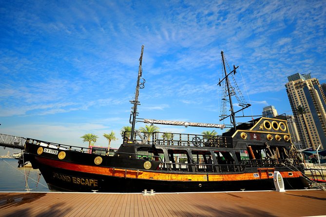 Dubai Creek Harbour Pirate Ship Sightseeing Dhow Cruise - What the Pirate Theme Adds