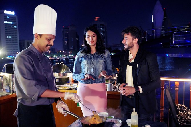 Dubai Creek Luxury Dhow Dinner Cruise with Optional Transfer - Upper-deck seating and the best views