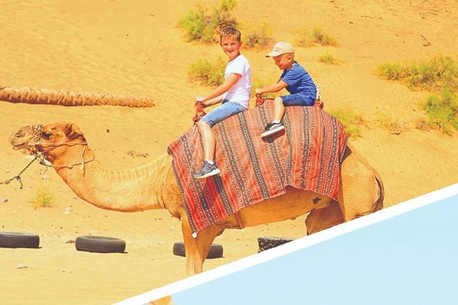 Dubai Desert 4x4 Dune Bashing, Sandboarding, Camel Riding, Dinner - From Dubai pickup to open desert
