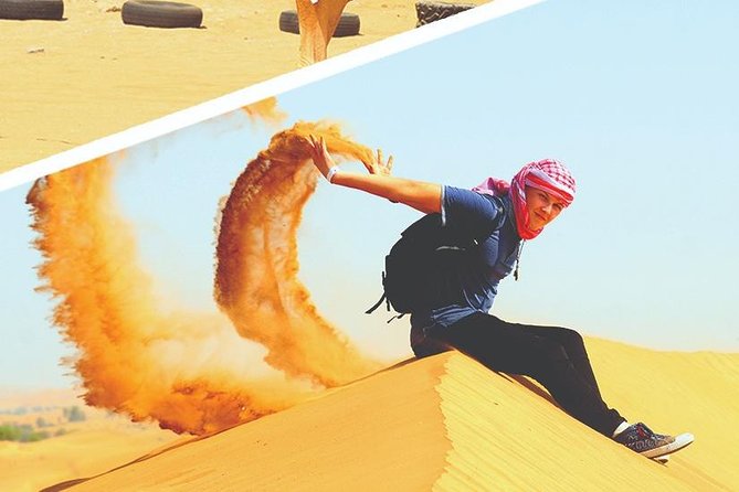 Dubai Desert 4x4 Dune Bashing, Sandboarding, Camel Riding, Dinner - The 4x4 ride across Dubai’s dunes