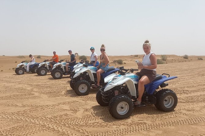 Dubai Desert 4x4 Dune Bashing, Self-Ride 30min ATV Quad, Camel Ride,Shows,Dinner - Why this Dubai desert safari offers good value at $75