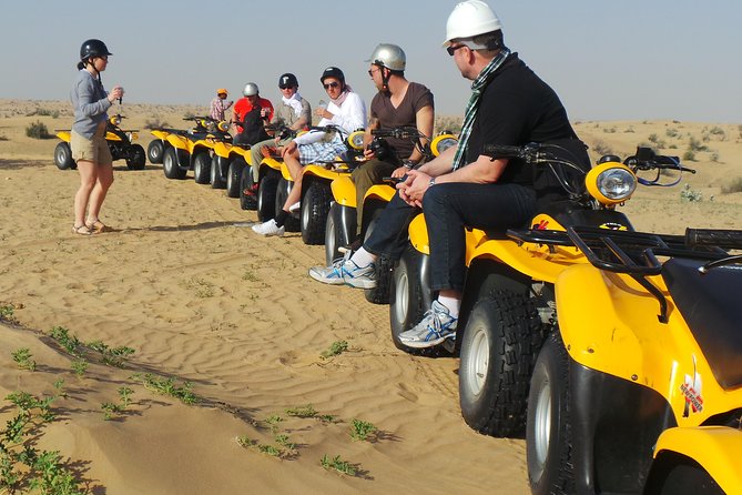 Dubai Desert Afternoon Quad Safari with Camel Ride, BBQ Dinner and Belly Dancing - Leaving Dubai at 3 p.m.