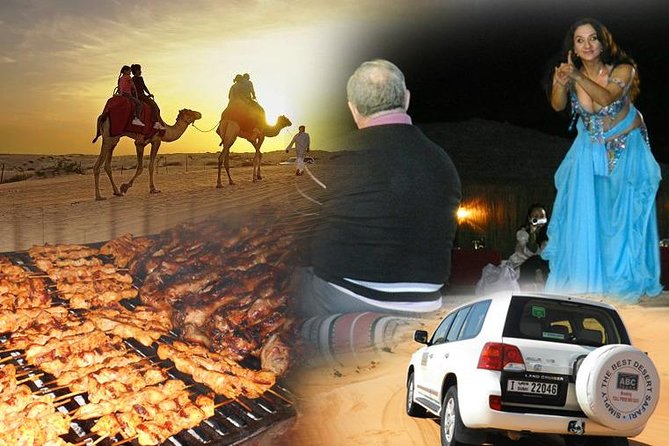 Dubai Desert BBQ Dinner, Camel Ride, Sandboarding and Live Shows - Key points to know before booking