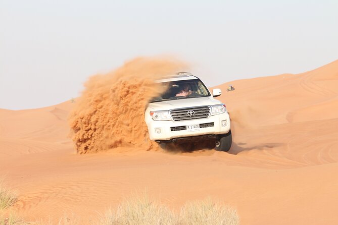 Dubai Desert Bespoke: Red Dunes Safari, Camel Ride & BBQ Options - Forty-five minutes across the Lahbab Red Dunes