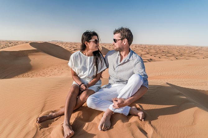 Dubai Desert Discovery: Red Dunes Safari, Sandboard & Camel Ride - Lahbab: the first look at the desert