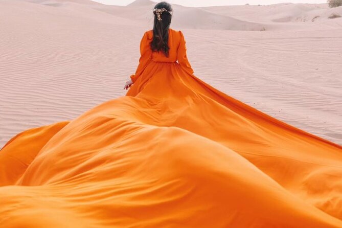 Dubai Desert Flying Dress Photoshoot - What You Receive After the Shoot