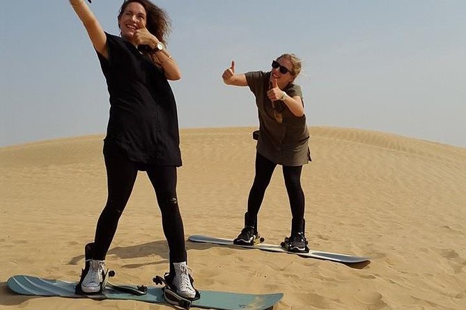 Dubai Desert Morning Tour in 4WD Vehicle: Camel Ride, Quad Bike Tour, Sandboarding, and Camel Farm - Key points at a glance