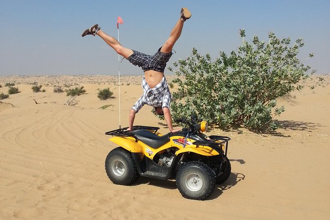 Dubai Desert Morning Tour in 4WD Vehicle: Camel Ride, Quad Bike Tour, Sandboarding, and Camel Farm - How the tour handles time and pace