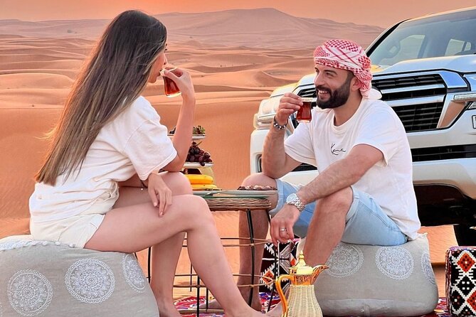 Dubai Desert Safari: 4x4 Dune Bashing, Camel Ride & BBQ Dinner - Leaving Dubai for the open dunes