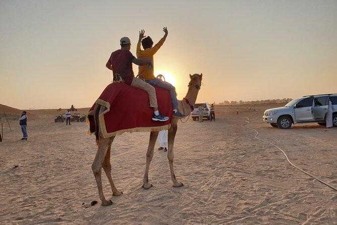 Dubai: Desert Safari 4x4 Dune with Camel Riding and Sandboarding - What the $30 price really buys