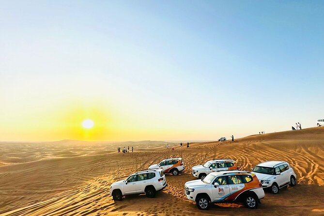 Dubai Desert Safari:BBQ Dinner, Dune Bashing & Live Entertainment - Riding from Dubai to the golden dunes