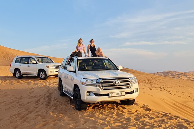 Dubai Desert Safari & Buffet Dinner and Camel ride with PRIVATE CAR - Camel ride, henna, and shisha
