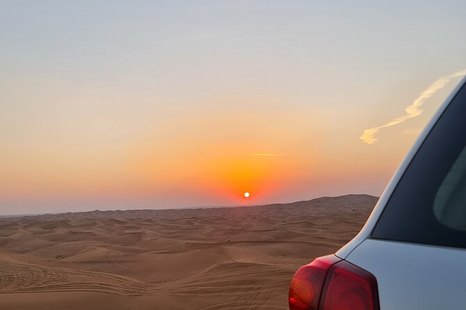 Dubai Desert Safari & Buffet Dinner and Camel ride with PRIVATE CAR - What the $441.26 group price buys