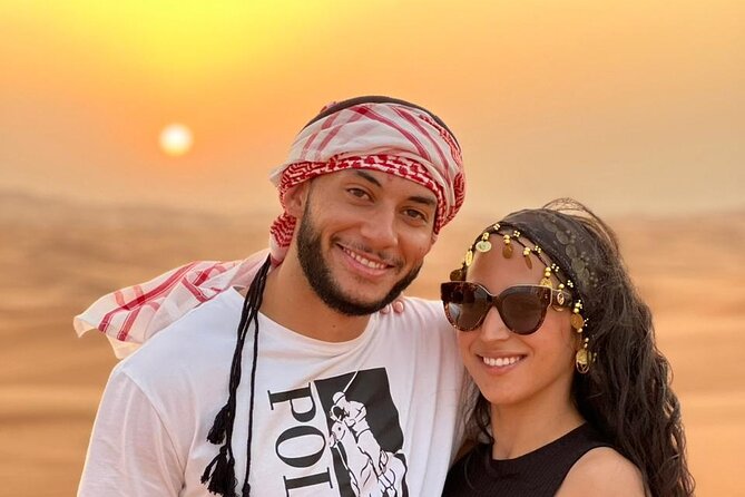 Dubai Desert Safari, Camel, Live BBQ & Shows (Private 4x4 Car) - Tanoura, belly dance, and fire show