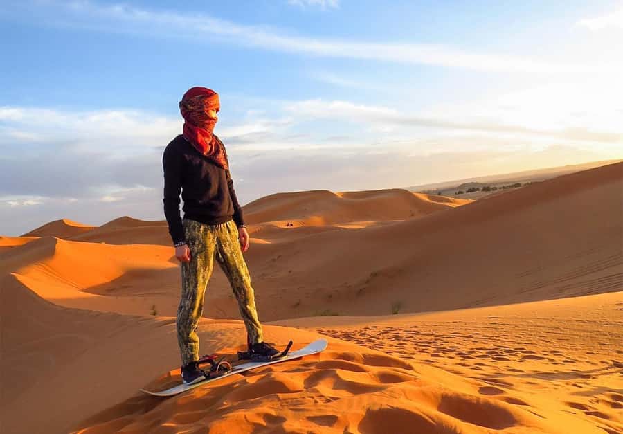 Dubai: Desert Safari, Camel Ride, Sandboard & Buffet Dinner - The 4x4 Ride Across the Dunes