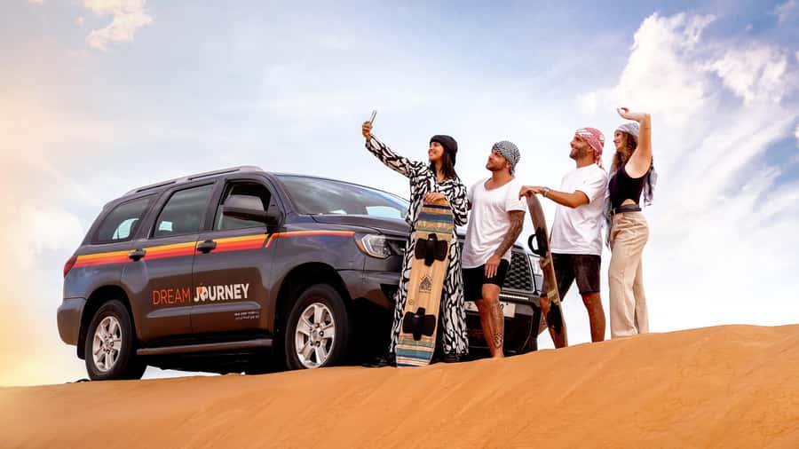 Dubai Desert Safari - Camel Ride, Sandboarding & 30 Min Quad - Key points to know before you book
