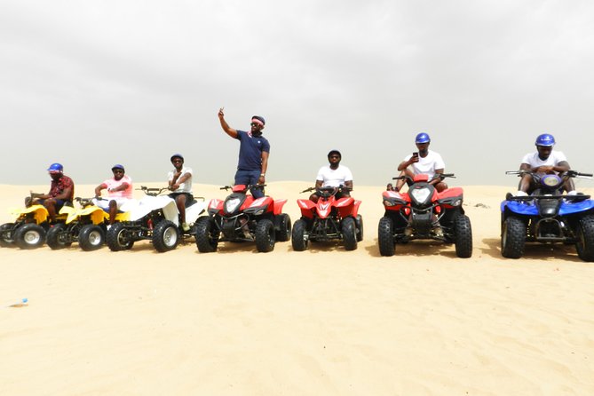 Dubai Desert Safari Dune Bashing, 60min ATV Quad, Camel Ride, BBQ - Five hours at the Majlis desert camp