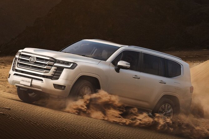 Dubai Desert Safari Dune Bashing, Camel Ride, Sand Boarding, BBQ Dinner. - BBQ dinner with vegetarian and non-vegetarian choices