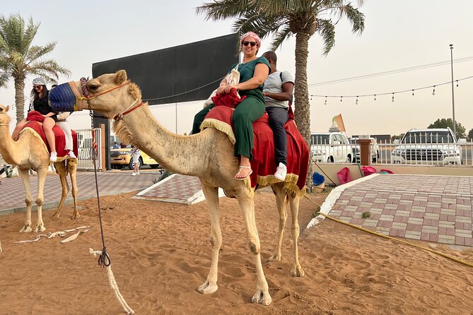 Dubai Desert Safari- Experience The Thrill in The Desert - Camel Rides at the Meeting Point and Camp