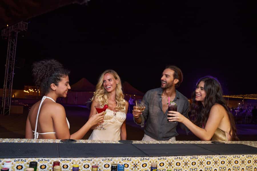 Dubai: Desert Safari, Quad Bike & Premium Camp Experience - A buffet dinner with plenty of choice