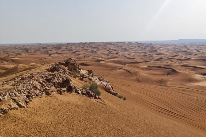 Dubai Desert Safari Sand board Camel Ride & Quad Bike - Pickup makes the start much easier