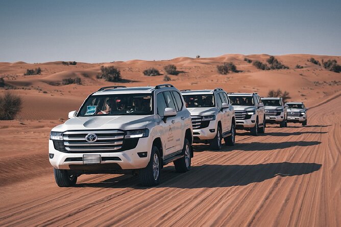 Dubai Desert Safari Thrill: Camel Ride, Live shows, BBQ & Spirits - Sunset from the highest dune