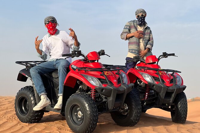 Dubai Desert Safari with Adventure Quad Bike and Buggy Ride - Key points to know before booking
