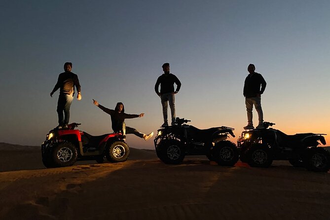 Dubai Desert Safari with ATV(optional)& Sandboarding Experience with BBQ Dinner - The camp trades speed for Bedouin-style customs