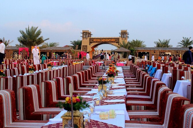 Dubai Desert Safari with BBQ and 4WD Land Cruiser Dune Bashing - Short camel ride and sand boarding