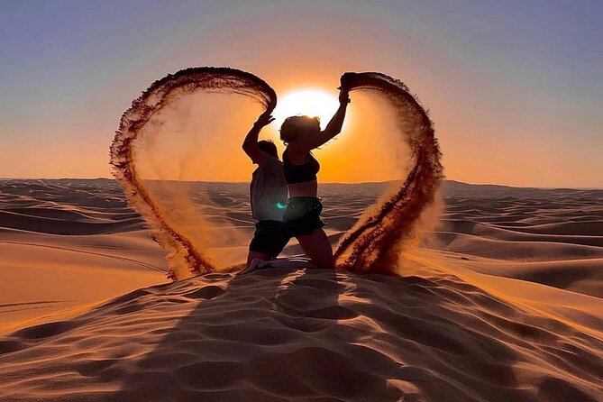 Dubai Desert Safari with BBQ and 4WD Land Cruiser Dune Bashing - BBQ dinner, shawarma, and falafel