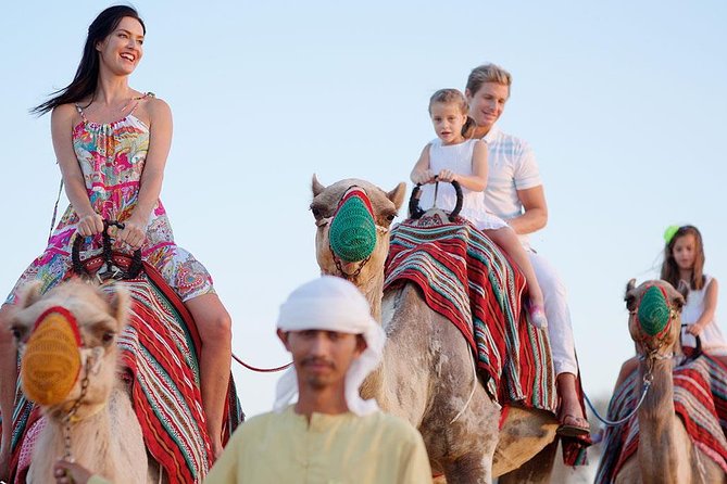Dubai Desert Safari with BBQ Dinner, Camel Ride, and Shows - The Bedouin-style camp is lively but commercial