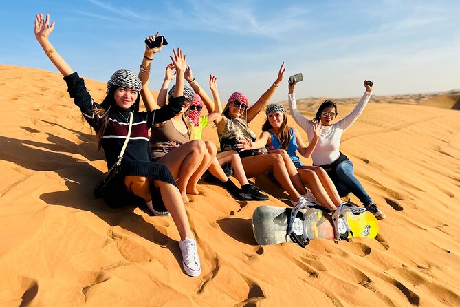 Dubai Desert Safari with BBQ Dinner & Shows from Ras Al Khaimah - Belly dancing, Tanura, and fire shows