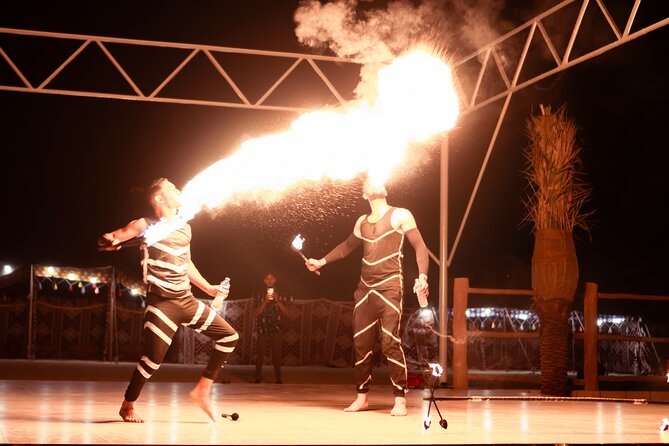 Dubai Desert Safari with BBQ, Dune, Live Shows - BBQ dinner under the stars