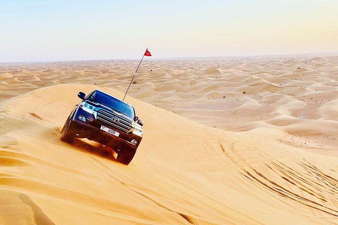 Dubai Desert Safari with BBQBuffet, Dune Bashing, Boarding, Camel - Dune bashing on the rolling sand