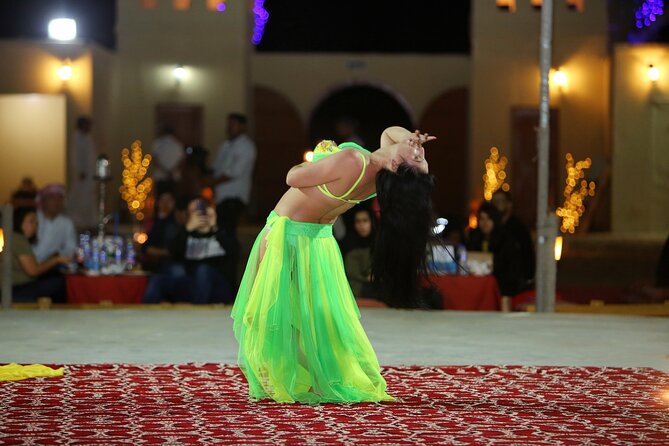 Dubai Desert Safari with Belly Dance, Fire Show and Tanura Show-The Full Package - Tanura, belly dance and the fire show