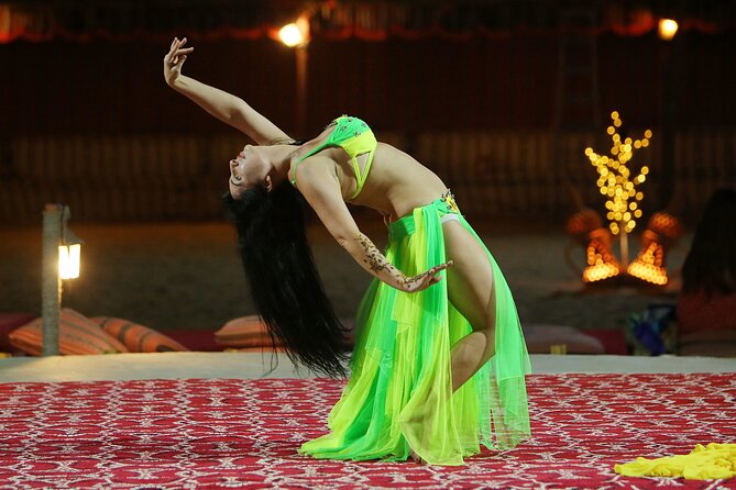 Dubai Desert Safari with Belly Dance, Fire Show and Tanura Show-The Full Package - Booking advice and cancellation terms