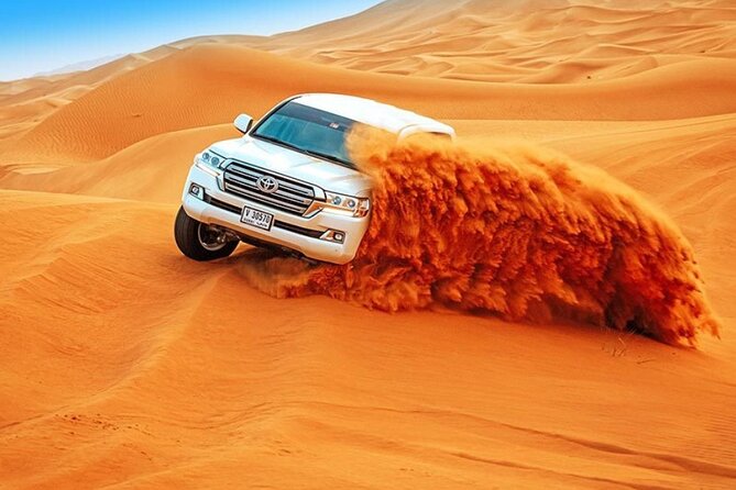 Dubai Desert Safari: with Camel Ride, live entertainment and bbq - Key points at a glance