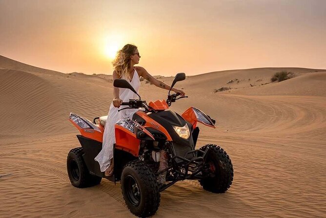 Dubai Desert Safari with Camel Riding and Belly Dance - Tanoura, fire tricks, and belly dancing