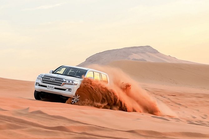 Dubai Desert Safari With Camp Activities and ATV Self Drive Quad Bike - Arriving at the Bedouin-style camp