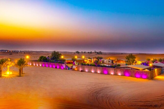 Dubai Desert Safari with Dinner - Pickup at 3:30 pm sets the rhythm