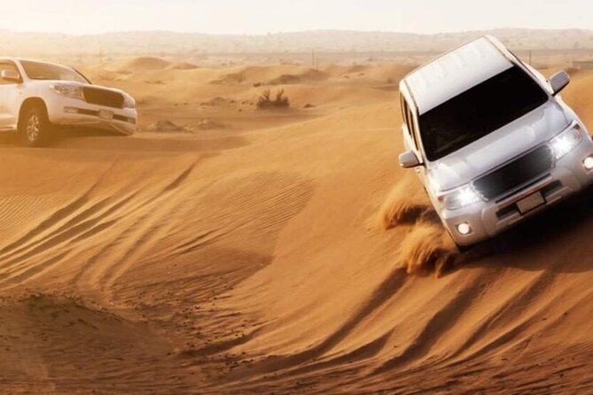 Dubai Desert Safari with Dinner - Barbecue dinner with separate food sections