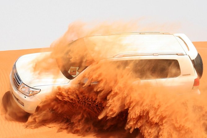 Dubai Desert Safari with Dinner in PRIVATE 4x4 Vehicle - A short camel ride with cultural touches