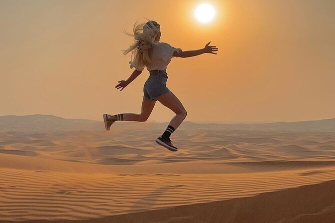 Dubai Desert Safari with Dune Bashing , Dinner Buffet & Entertainments - Four things to know before you book