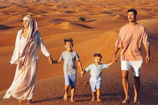 Dubai Desert Safari with Dune Bashing , Dinner Buffet & Entertainments - The Bedouin-style camp and traditional activities