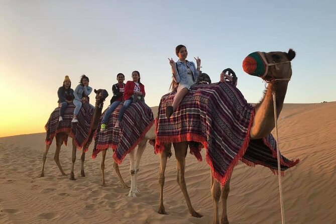 Dubai Desert Safari with Dune Bashing , Dinner Buffet & Entertainments - Buffet dinner with drinks included