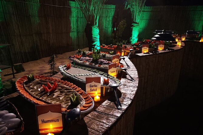 Dubai Desert Safari with Quad Bike, Camel Ride, Dinner and Shows - Camel Riding, Sandboarding, and Desert Photos